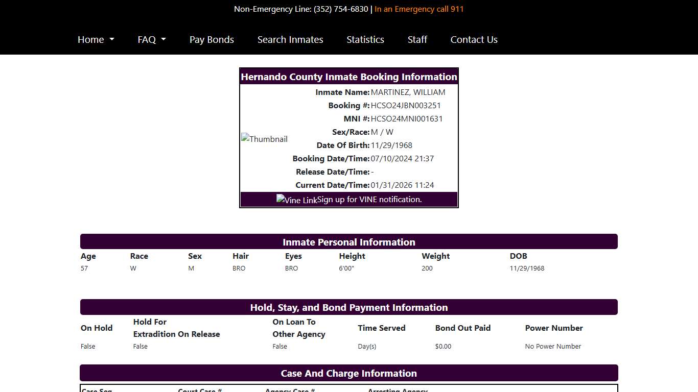 Hernando County Detention